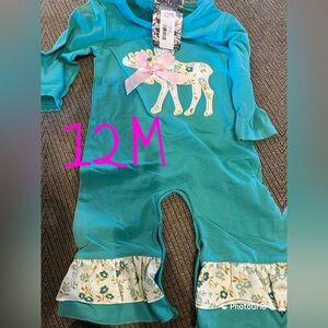 NEW!!! Moose romper